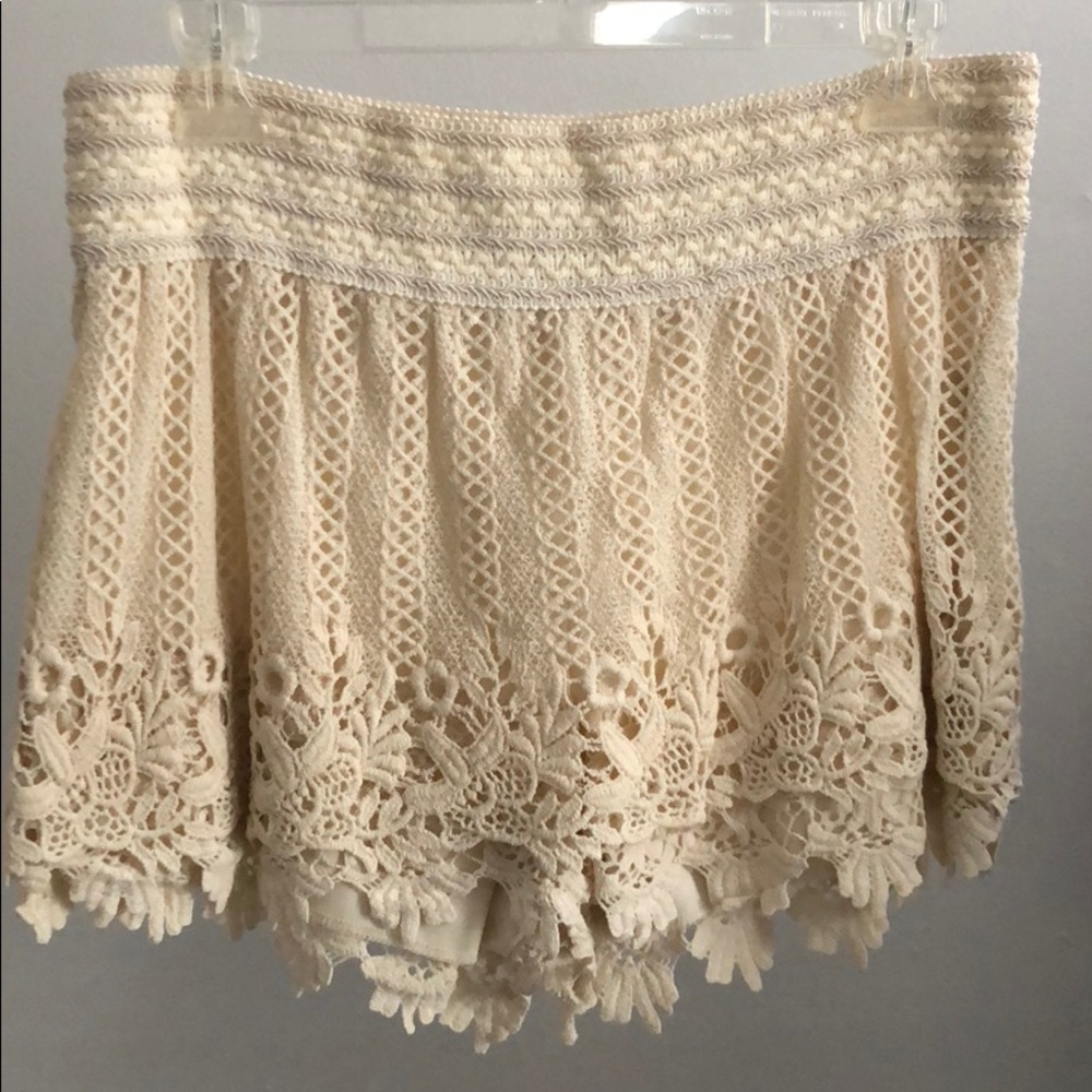 Lace shorts